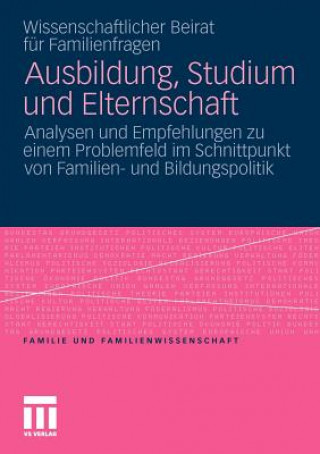 Kniha Ausbildung, Studium Und Elternschaft Irene Gerlach