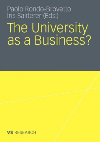 Kniha University as a Business Iris Saliterer