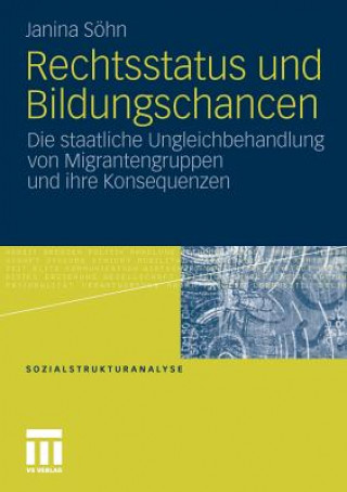 Könyv Rechtsstatus Und Bildungschancen Janina Söhn
