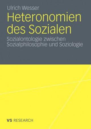 Carte Heteronomien Des Sozialen Ulrich Wesser