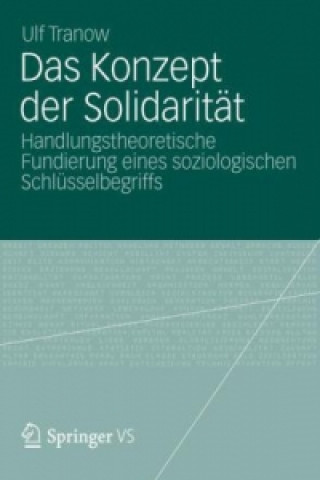 Kniha Das Konzept der Solidaritat Ulf Tranow