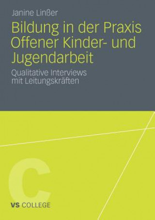 Kniha Bildung in Der Praxis Offener Kinder- Und Jugendarbeit Janine Linßer