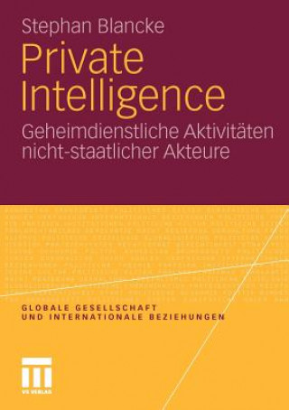 Kniha Private Intelligence Stephan Blancke