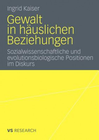 Kniha Gewalt in H uslichen Beziehungen Ingrid Kaiser