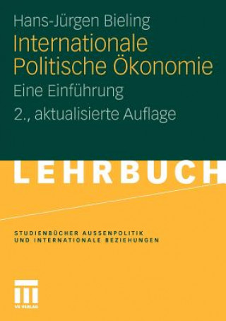 Book Internationale Politische  konomie Hans-Jürgen Bieling