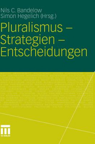 Kniha Pluralismus - Strategien - Entscheidungen Nils C. Bandelow