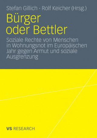 Libro B rger Oder Bettler Rolf Keicher