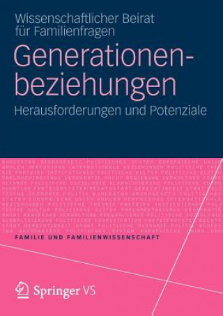 Kniha Generationenbeziehungen Irene Gerlach