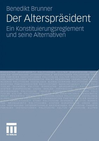Kniha Altersprasident Benedikt Brunner