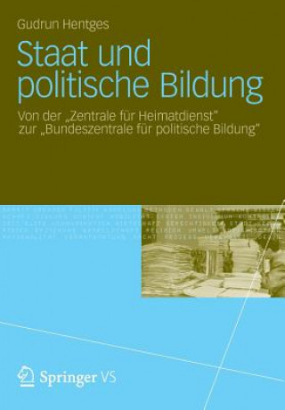 Könyv Staat Und Politische Bildung Gudrun Hentges