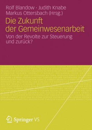 Kniha Die Zukunft Der Gemeinwesenarbeit Rolf Blandow