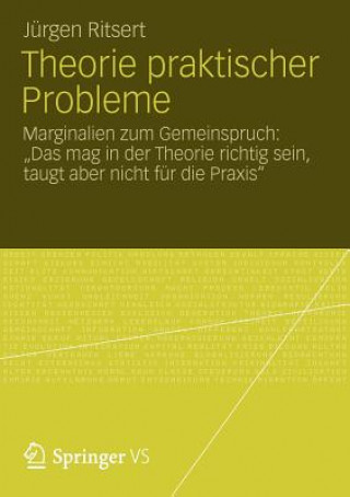 Kniha Theorie Praktischer Probleme Jürgen Ritsert