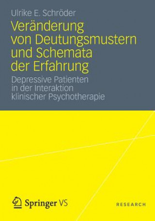 Книга Veranderung Von Deutungsmustern Und Schemata Der Erfahrung Ulrike E. Schröder