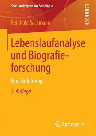 Książka Lebenslaufanalyse Und Biografieforschung Reinhold Sackmann