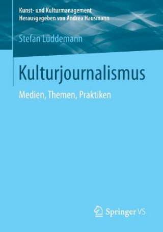 Książka Kulturjournalismus Stefan Lüddemann