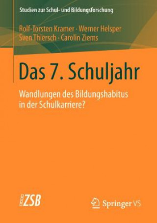 Książka Das 7. Schuljahr Rolf-Torsten Kramer