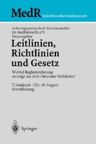 Kniha Leitlinien, Richtlinien Und Gesetz Thomas Ratajczak