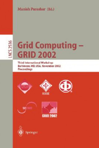 Könyv Grid Computing - GRID 2002 Manish Parashar