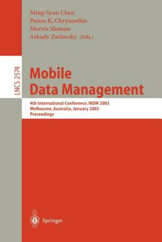 Kniha Mobile Data Management Ming-Syan Chen