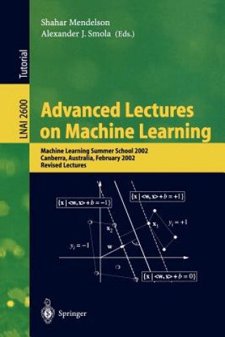 Kniha Advanced Lectures on Machine Learning Shahar Mendelson