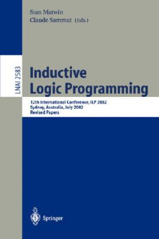 Książka Inductive Logic Programming Stan Matwin