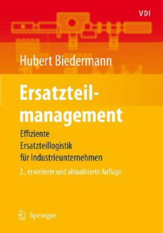 Kniha Ersatzteilmanagement Hubert Biedermann