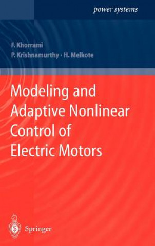 Könyv Modeling and Adaptive Nonlinear Control of Electric Motors F. Khorrami