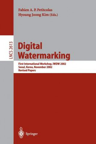 Buch Digital Watermarking Fabien Petitcolas