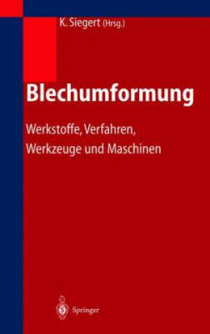 Book Blechumformung Klaus Siegert