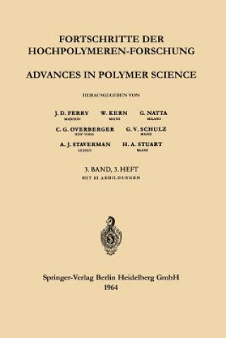 Knjiga Advances in Polymer Science / Fortschritte Der Hochpolymeren-Forschung J. D. Ferry