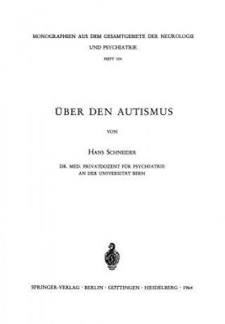 Kniha Über den Autismus H. Schneider