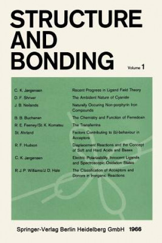Book Structure and Bonding C. K. Jorgensen