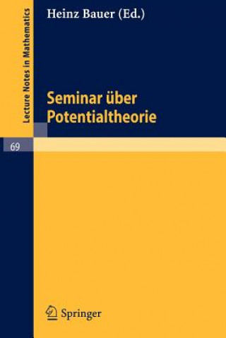 Kniha Seminar UEber Potentialtheorie Heinz Bauer