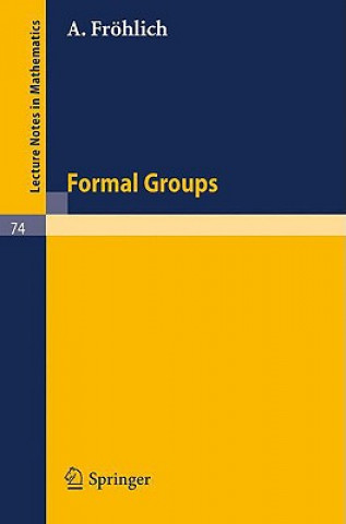 Knjiga Formal Groups A. Fröhlich