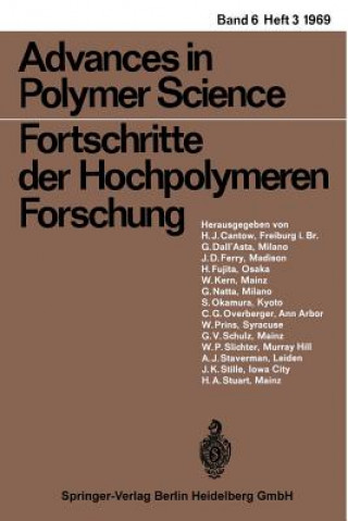 Книга Fortschritte der Hochpolymeren-Forschung H. J. Cantow