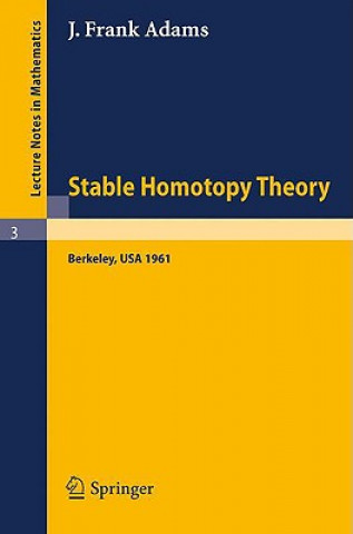 Carte Stable Homotopy Theory J. F. Adams