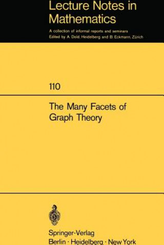 Książka The Many Facets of Graph Theory G. Chartrand