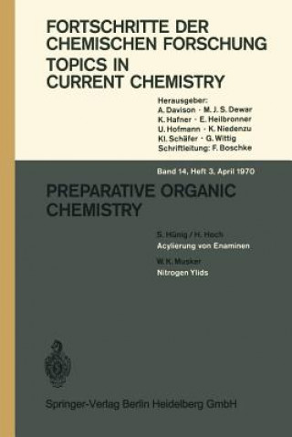 Carte Preparative Organic Chemistry S. Hunig