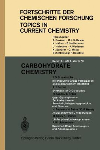 Kniha Carbohydrate Chemistry J. S. Brimacombe