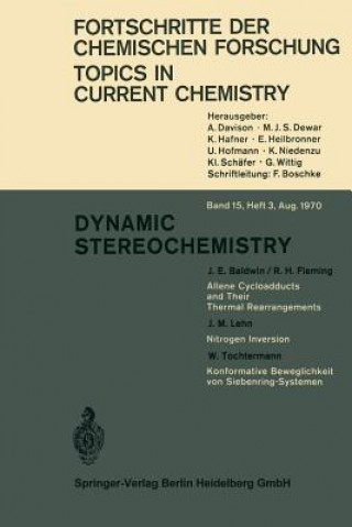 Könyv Dynamic Stereochemistry J. E. Baldwin