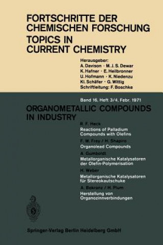 Könyv Organometallic Compounds in Industry Kendall N. Houk