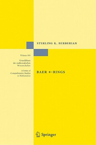 Könyv Baer *-Rings Sterling K. Berberian