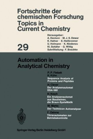 Kniha Automation in Analytical Chemistry P. P. Fietzek