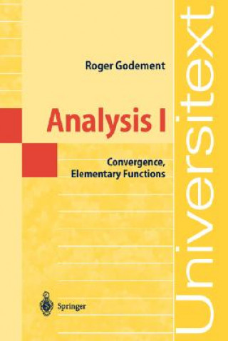 Knjiga Analysis I R. Godement