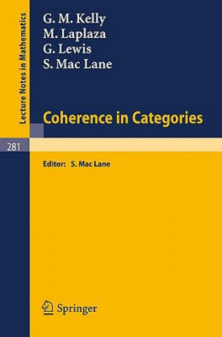 Kniha Coherence in Categories Saunders Mac Lane