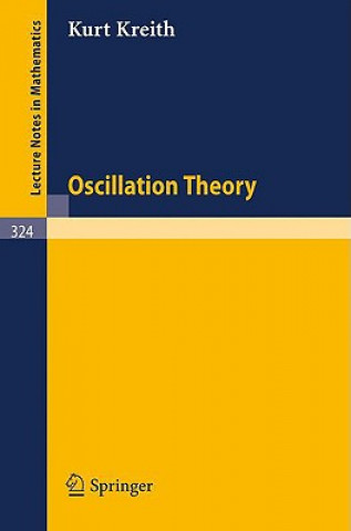 Könyv Oscillation Theory K. Kreith