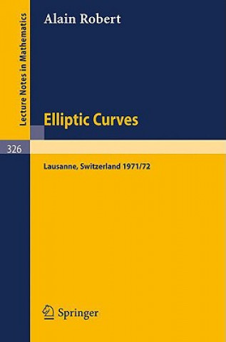 Kniha Elliptic Curves A. Robert