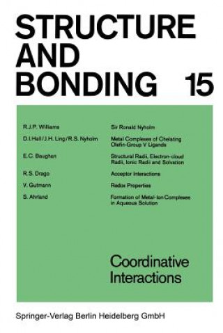 Buch Coordinative Interactions J. D. Dunitz