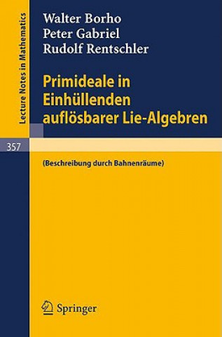 Carte Primideale in Einhüllenden auflösbarer Lie-Algebren Walter Borho