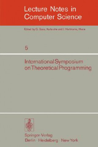 Knjiga International Symposium on Theoretical Programming A. Ershov